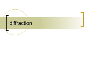 diffraction 