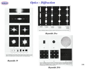 108
Optics - DiffractionSOLO
Reynolds 19
Reynolds 20 a
Reynolds 20 b
 