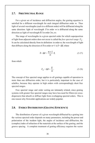 Diffraction grating | PDF