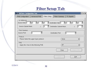 12/26/11 Filter Setup Tab  
