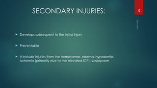 Subsequent Injury DIFFUSE AXONAL INJURY AND ITS MANAGEMENT.pptx