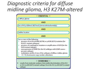 Brainstem Gliomas/ Diffuse Midline Gliomas/ Diffuse Pontine Gliomas.pptx
