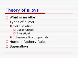 Mechanisms of diffusion