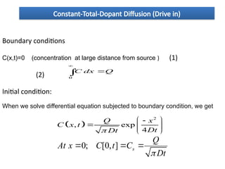 Comprehensive Overview of Diffusion Processes in VLSI Technology and ...