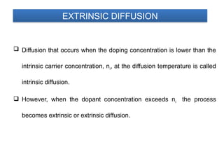 Comprehensive Overview of Diffusion Processes in VLSI Technology and ...