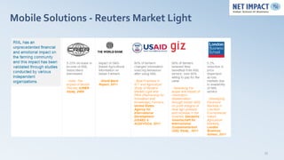 Mobile Solutions - Reuters Market Light




                                          33
 