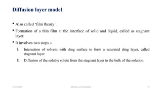 Diffusion and Dissolution (2).pptxvghggvg | PPTX
