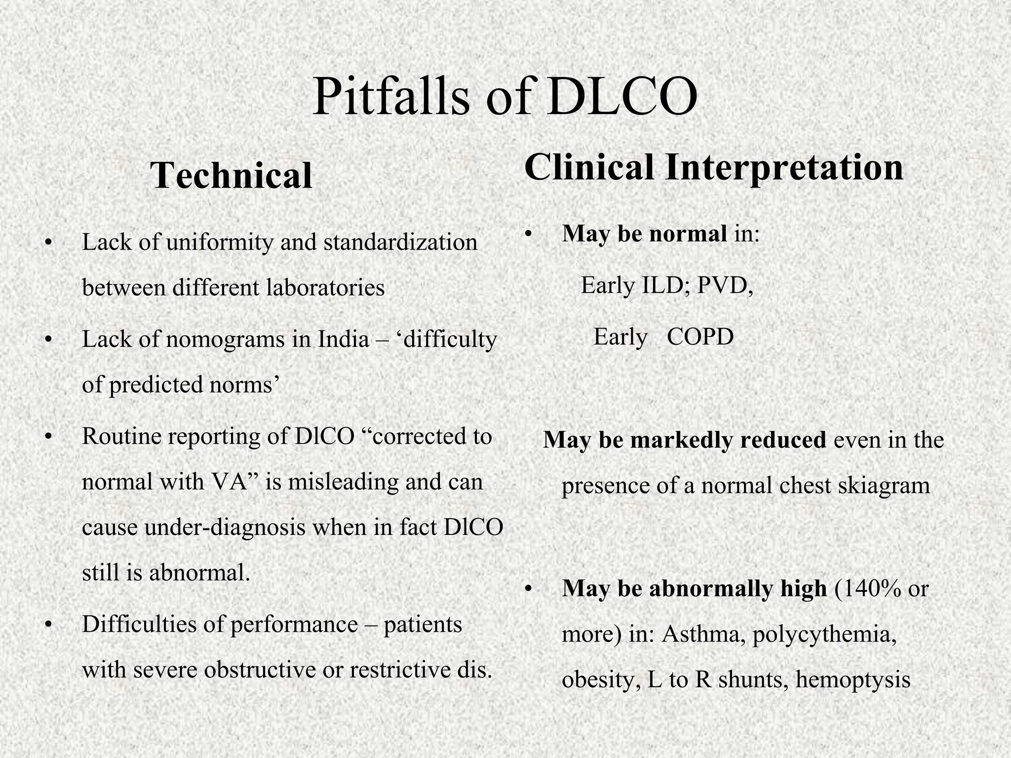 Diffusion Capacity: Indications and Interpretation | Jindal Chest ...