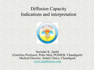 Diffusing Capacity Normal Chart Diffusion Capacity: Indications and Interpretation | Jindal Chest ...