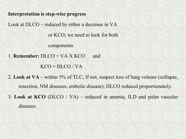 Diffusion Capacity: Indications and Interpretation | Jindal Chest ...