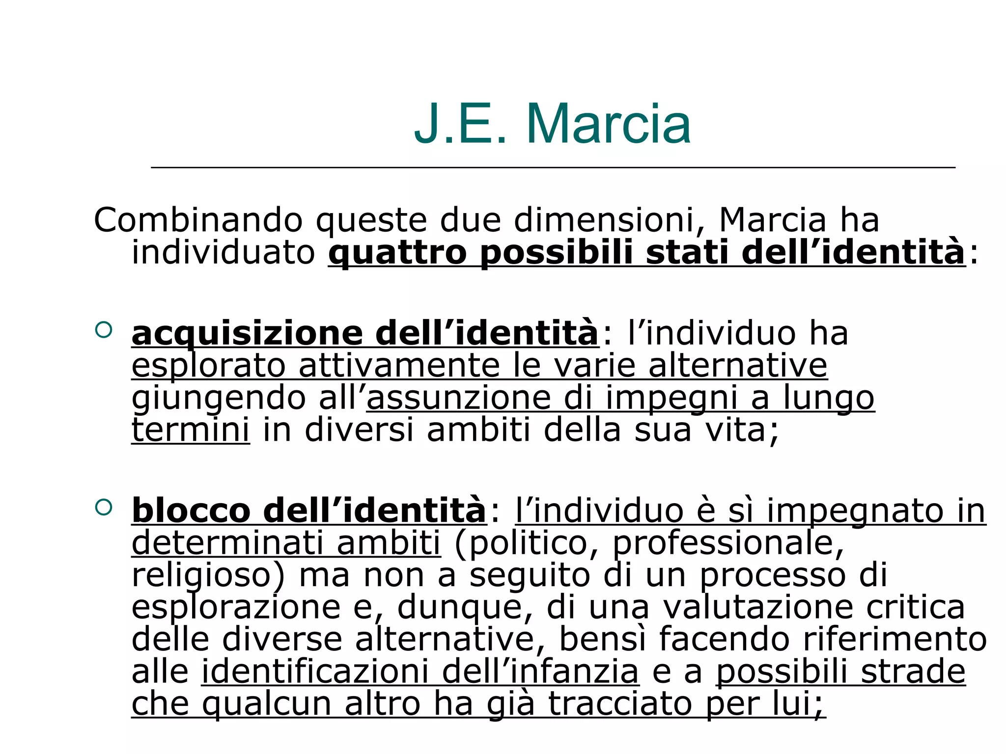 wim meeus 5 stati dell'identità diffusione