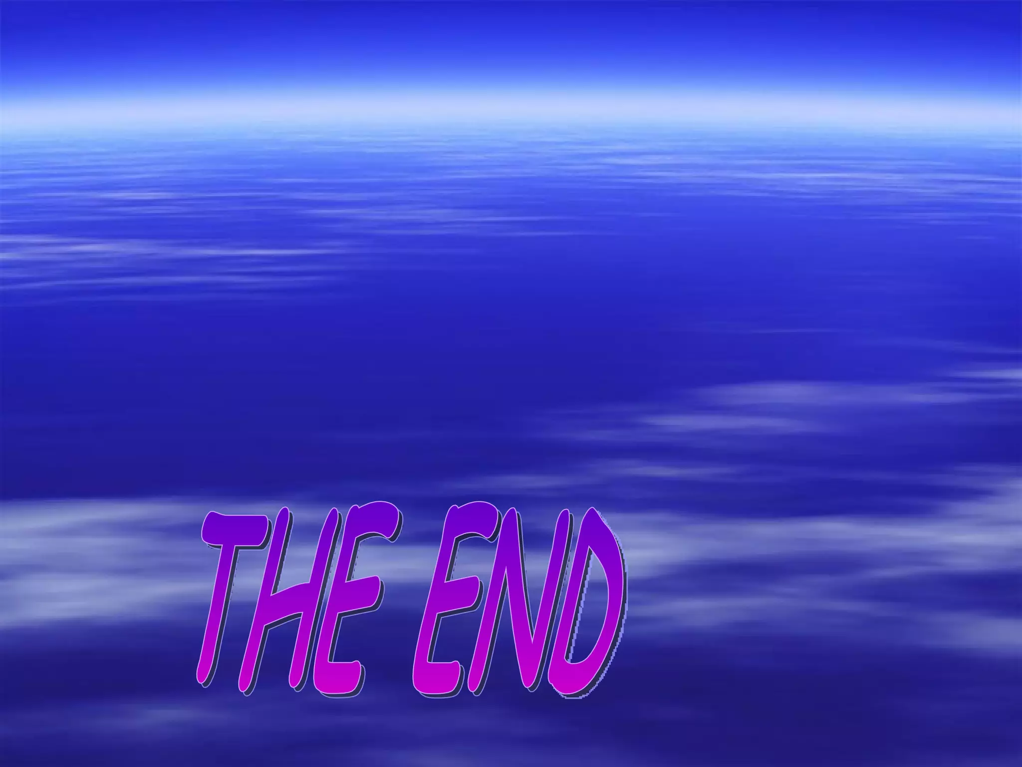 THE END 
