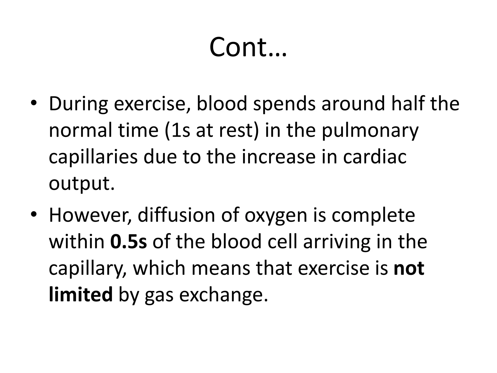 Diffusion of gases through respiratory membrane
