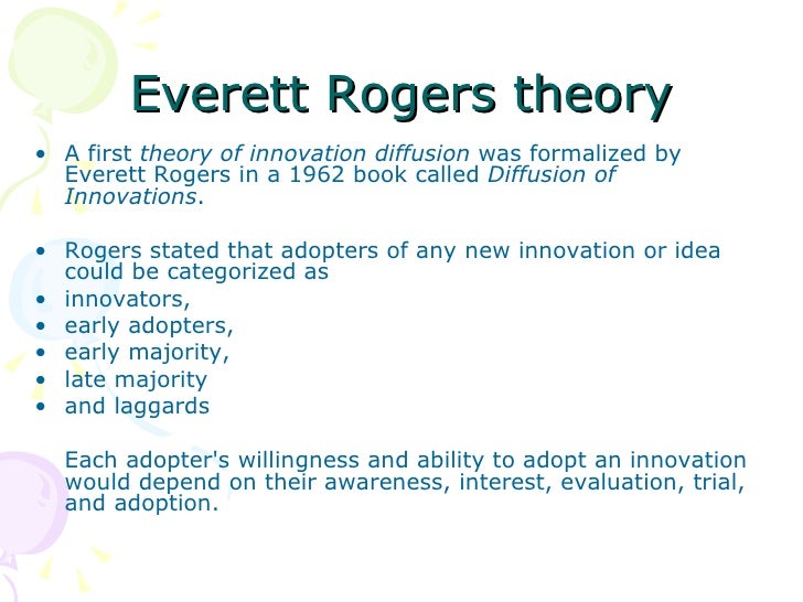 rogers 1962 diffusion of innovations pdf