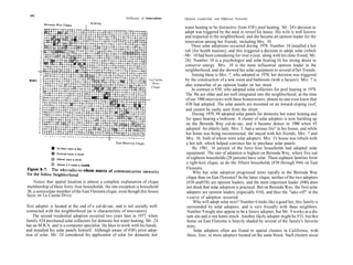 302
                                                            Diffusion of Innovations   Opinion Leadership and Diffusion Networks

                                                                                        water heating to be distinctive from #38's pool heating. Mr. 24's decision to
                                                                                        adopt was triggered by the need to reroof his house. His wife is well known
                                                                                        and respected in the neighborhood, and she became an opinion leader for the
                                                                                        innovation among her friends, including Mrs. 10.
                                                                                             Three solar adoptions occurred during 1978. Number 10 installed a hot
                                                                                        tub (for health reasons), and this triggered a decision to adopt solar (which
                                                                                       -Mr. 10 had been considering for over a year, along with his close friend, Mr.
                                                                                        24). Number 10 is a psychologist and solar heating fit his strong desire to
                                                                                        conserve energy. Mrs. 10 is the most influential opinion leader in the
                                                                                        neighborhood, and she showed her solar equipment to several of her friends.
                                                                                             Among these is Mrs. 7, who adopted in 1978; her decision was triggered
                                                                           La Cuesta    by the construction of a new room and bathroom (with a Jacuzzi). Mrs. 7 is
                                                                             Drive
                                                                            Clique
                                                                                        also somewhat of an opinion leader on her street.
                                                                                             In contrast is #30, who adopted solar collectors for pool heating in 1978.
                                                                                         The 30s are older and not well integrated into the neighborhood; at the time
                                                                                         of our 1980 interviews with these homeowners, almost no one even knew that
                                                                                         #30 had adopted. The solar panels are mounted on an inward-sloping roof,
                                                                                         and cannot be easily seen from the street.
                                                                                             During 1979, #8 adopted solar panels for domestic hot water heating and
                                                                                         for space heating a bedroom. A cluster of solar adopters is now building up
                                                                                         on the Berenda Way cul-de-sac, and it became denser in 1980 when #5
                                                                                         adopted. An elderly lady, Mrs. 5, had a serious fire" in her house, and while
                                                                                         her home was being reconstructed, she stayed with her friends, Mrs. 7 and
                                                                                         Mrs. 10, both of whom were solar adopters. Mrs. 5's house was rebuilt with
                                                                                         a hot tub, which helped convince her to purchase solar panels.
                                                                                              By 1981, 16 percent of the forty-four households had adopted solar
                                                                                         equipment. The rate of adoption is highest on Berenda Way, where five out
                                                                                         of eighteen households (28 percent) have solar. These eighteen families form
                                                                                         a tight-knit clique, as do the fifteen households (#30 through #44) on East
                                                                                         Florestra.
                                                                                              Why has solar adoption progressed more rapidly in the Berenda Way
                                                                                         clique than on East Florestra? In the latter clique, neither of the two adopters
    Notice that spatial location is almost a complete explanation of clique              (#30 and#38) are opinion leaders, and the most important leader (#40) does
membership of these forty-four households; the one exception is household                not think that solar adoption is practical. But on Berenda Way, the first solar
30, a semiisolate member of the East Florestra clique, even though this house            adopters are opinion leaders (especially #10), and thus the "take-off" in the
faces on La Cuesta Drive.                                                                s-curve of adoption occurred.
                                                                                              Who will adopt solar next? Number 6 looks like a good bet; this family is
 first adopter is located at the end of a cul-de-sac, and is not socially well-           surrounded by solar adopters, and is very friendly with these neighbors.
connected with the neighborhood (as is characteristic of innovators).                     Number 9 might also appear to be a future adopter, but Mr. 9 works at a dis-
     The second residential adoption occurred two years later in 1977, when               tant site and is not home much. Another likely adopter might be #33, but this
family #24 purchased solar collectors for domestic hot water heating. Mr. 24              home on East Florestra is heavily shaded by several of the family's favorite
has an M.B.A. and is a computer specialist. He likes to work with his hands,              trees.
and installed his solar panels himself. Although aware of #38's prior adop-                   Solar adopters often are found in spatial clusters in California, with
tion of solar, Mr. 24 considered his application of solar for domestic hot                three, four, or more adopters located on the same block. Such clusters occur
 