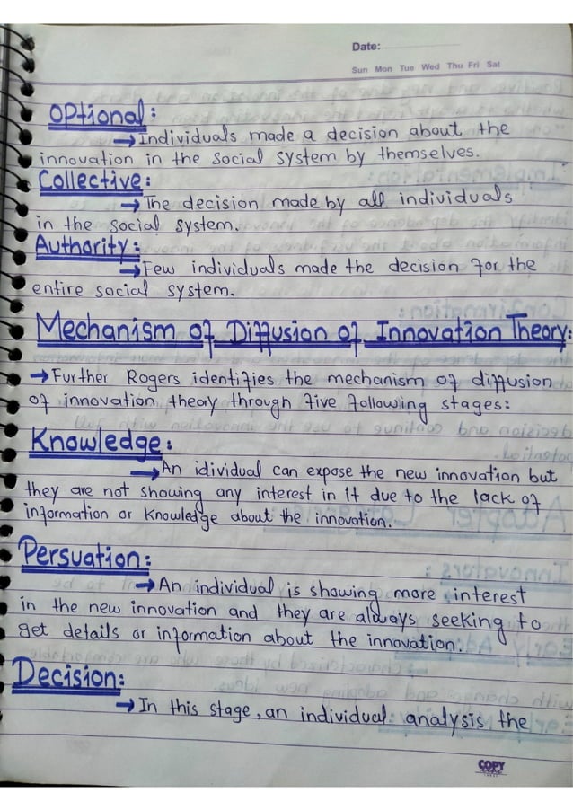 Diffusion Of Innovation Theory Pdf Free Download