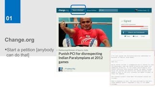 01


Change.org
Start a petition [anybody
can do that]
 