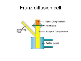 Franz diffusion cell
 