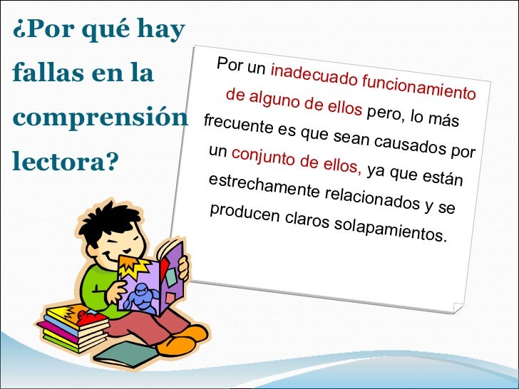 Dificultades Comprensión Lectora