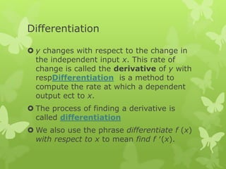 Continuity and differentiability | PPTX