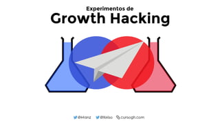 @Manz @Xelso cursogh.com
Experimentos de
Growth Hacking
 