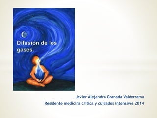 Javier Alejandro Granada Valderrama 
Residente medicina crítica y cuidados intensivos 2014 
 