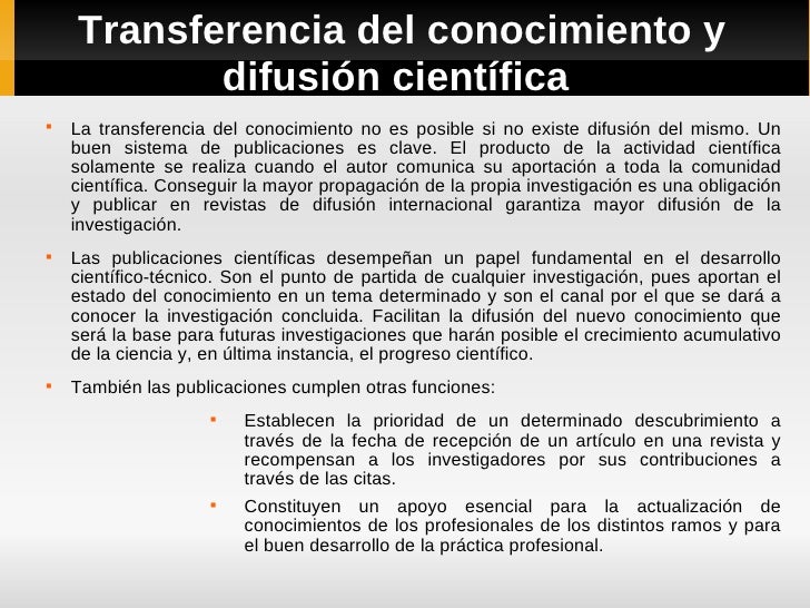 Difusion Del Conocimiento Nuevos Tiempos Nuevas Perspectivas Foro Vigo