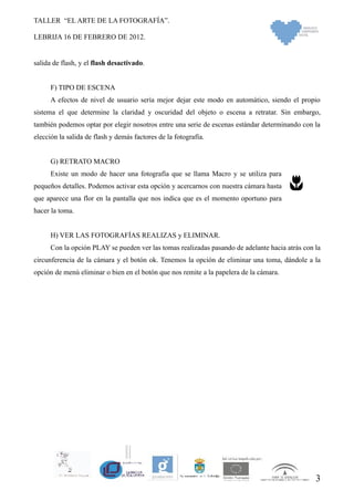 Jornadas Fotografía Lebrija 