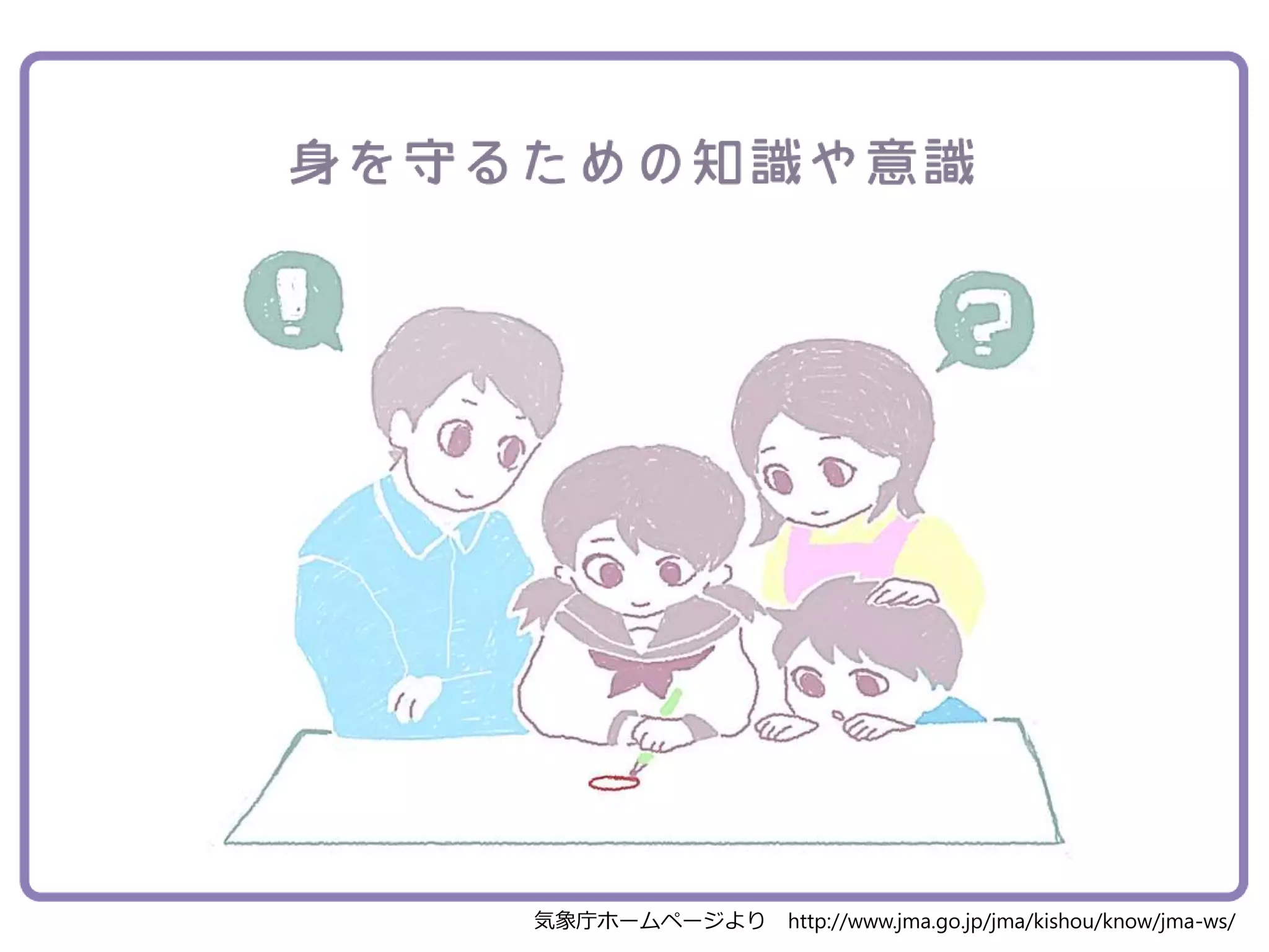 気象庁ホームページより http://www.jma.go.jp/jma/kishou/know/jma-ws/
 