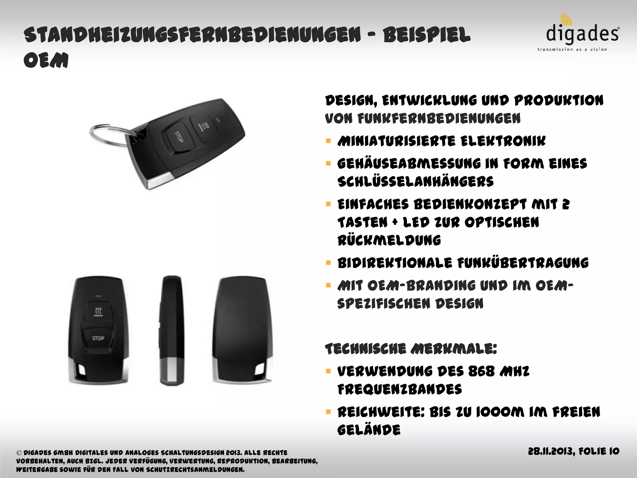 Digades Firmenpräsentation 2013