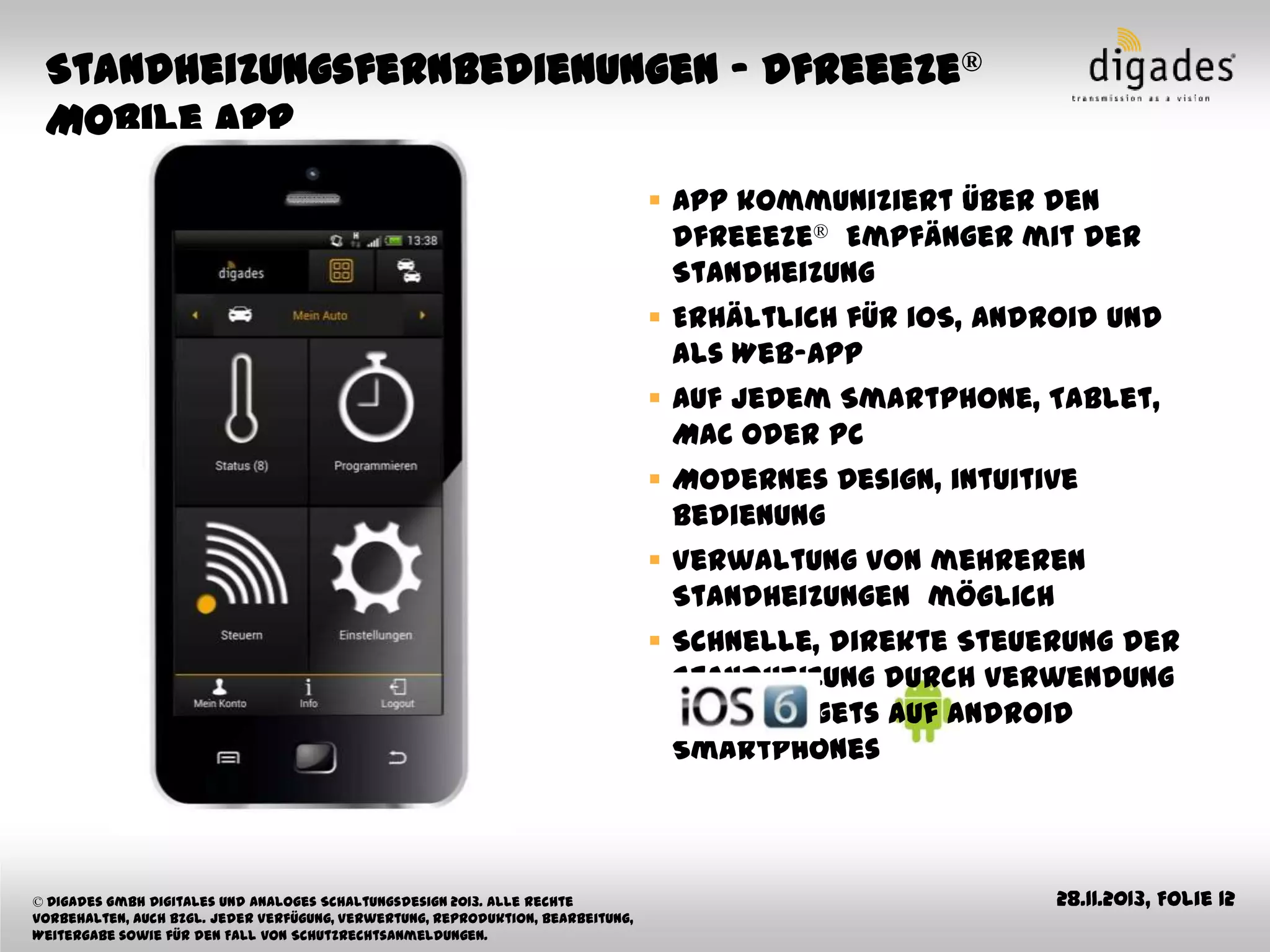 Digades Firmenpräsentation 2013