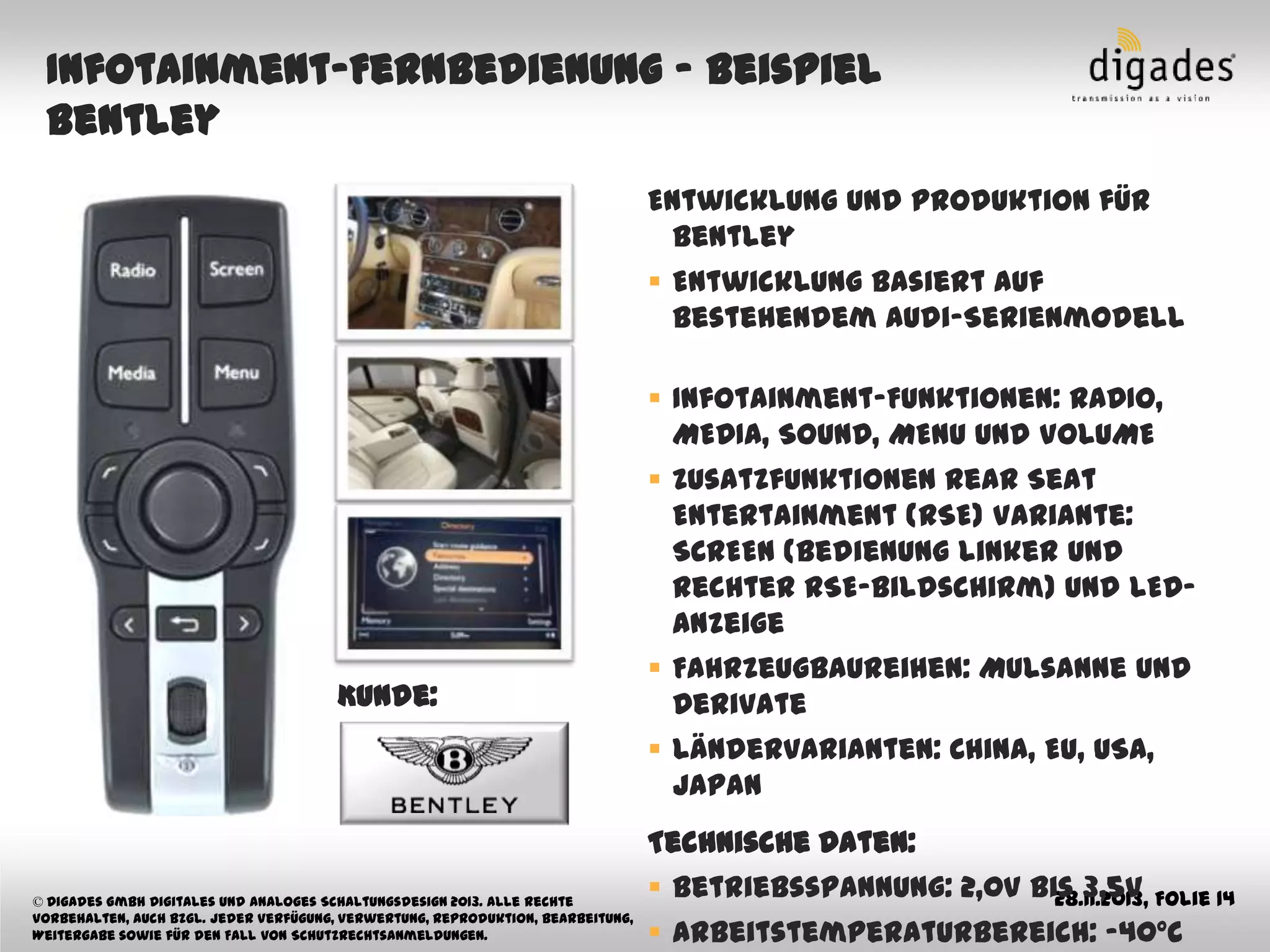 Digades Firmenpräsentation 2013