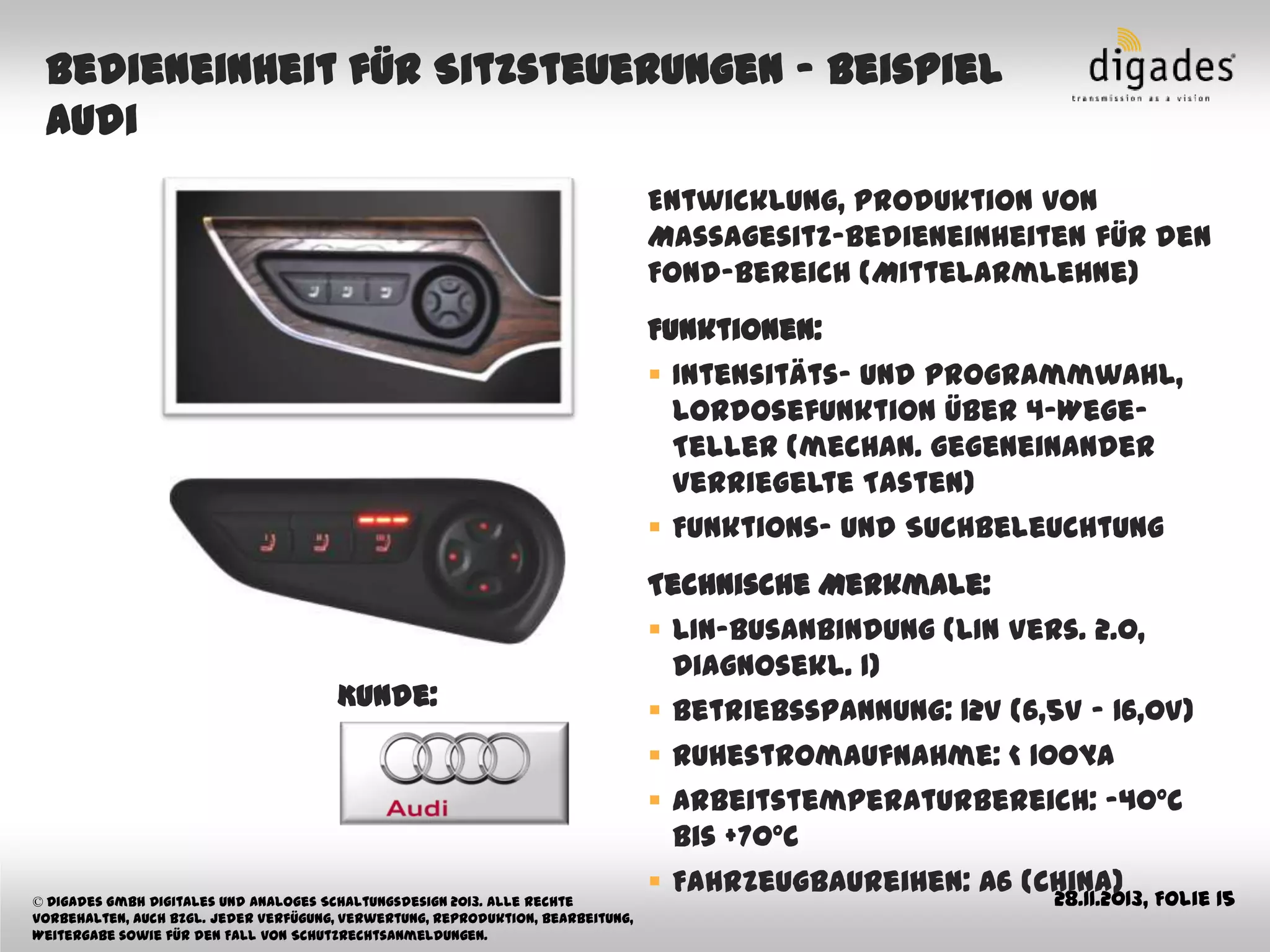 Digades Firmenpräsentation 2013