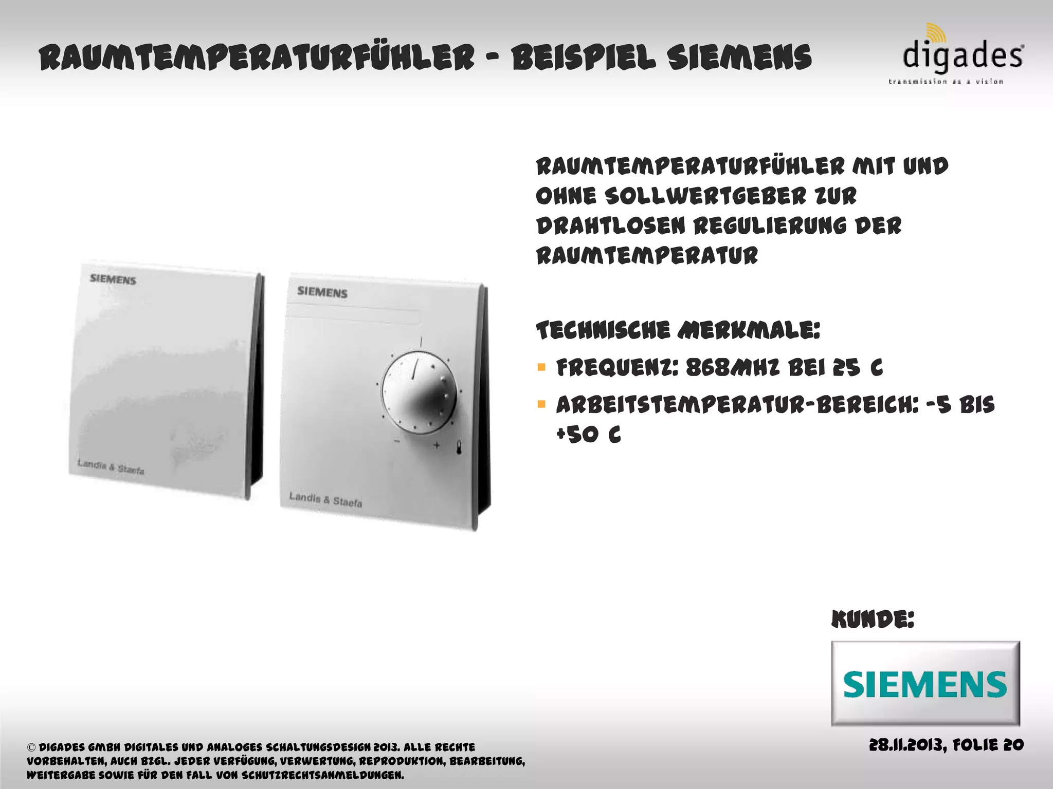 Digades Firmenpräsentation 2013