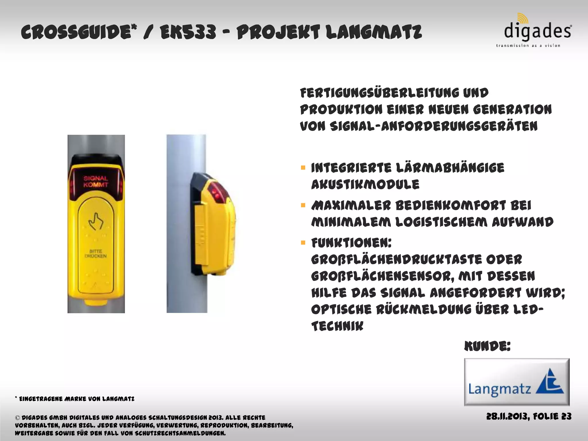 Digades Firmenpräsentation 2013