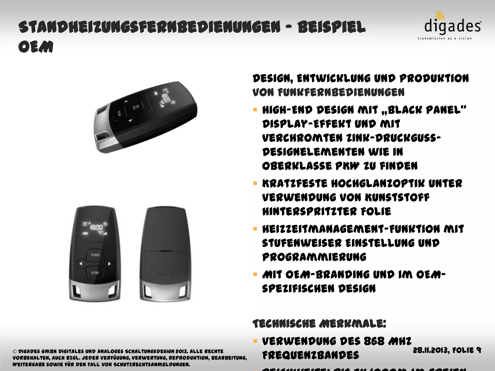 Digades Firmenpräsentation 2013