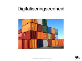 Digitaliseringseenheid 