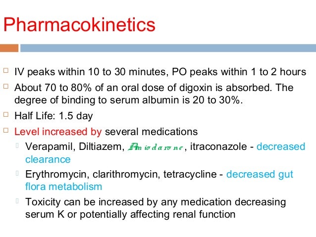 Digoxin Toxicity And Trials