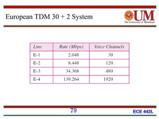 European TDM 30 + 2 System

79

 