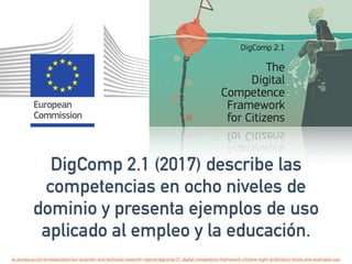 Evaluación de la Competencia Digital del Alumnado: DigComp 2.1 y Proyecto CRISS