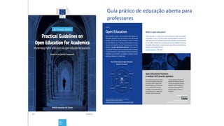 Guía prático de educação aberta para
professores
 