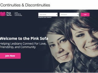 Continuities & Discontinuities 
 