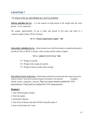 Digester lab 1 | PDF