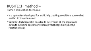 Rusitech Digestibility^J its measurement and factors affecting digestibility gk.pptx