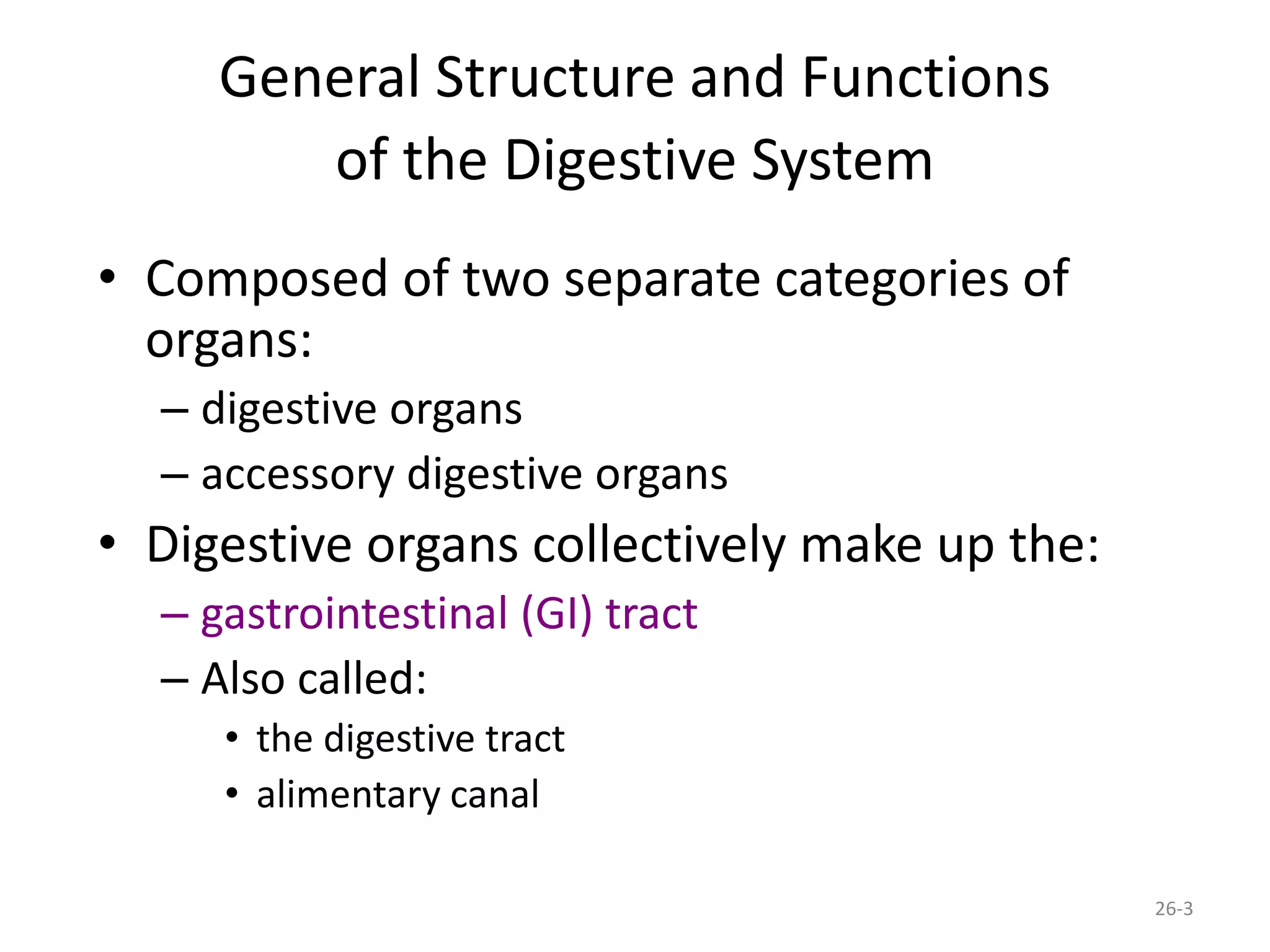 Compose Tract Digestive system | PPTX