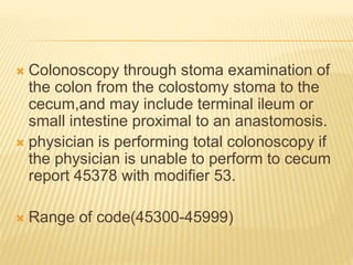 Digestive system CPT CODING-2017 | PPTX