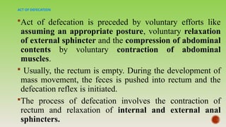 Defecation Act Digestive System - MOVEMENT OF GIT.pptx