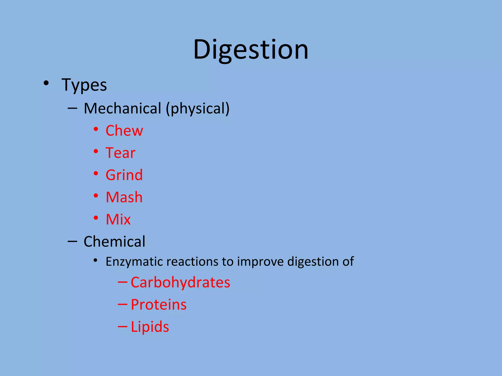 Digestive system ppt ppt