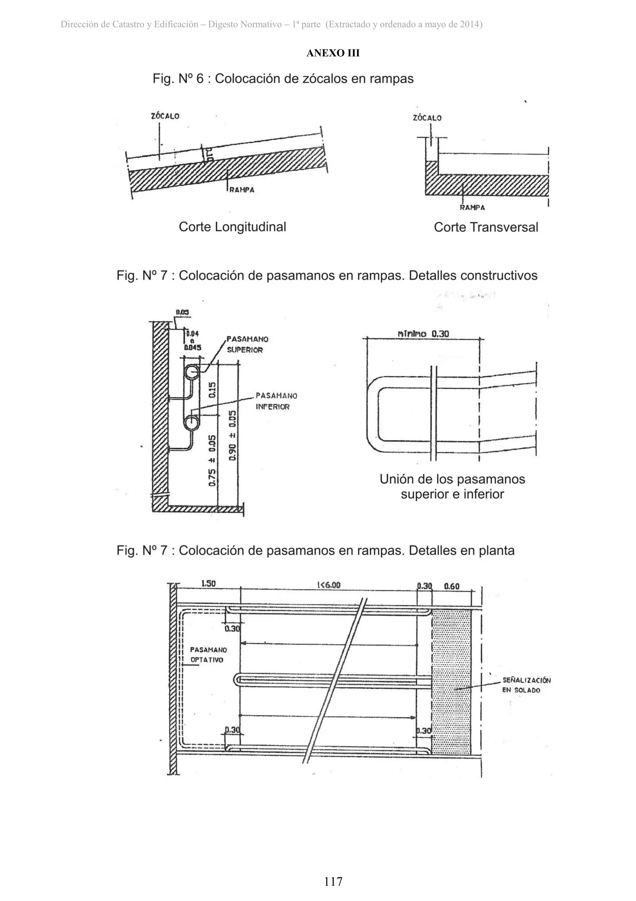 Dirección de Catastro y Edificación – Digesto Normativo – 1ª parte (Extractado y ordenado a mayo de 2014)
117
ANEXO III
 