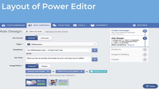 Layout of Power Editor
 